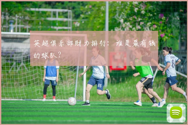 英超俱乐部财力排行：谁是最有钱的球队？